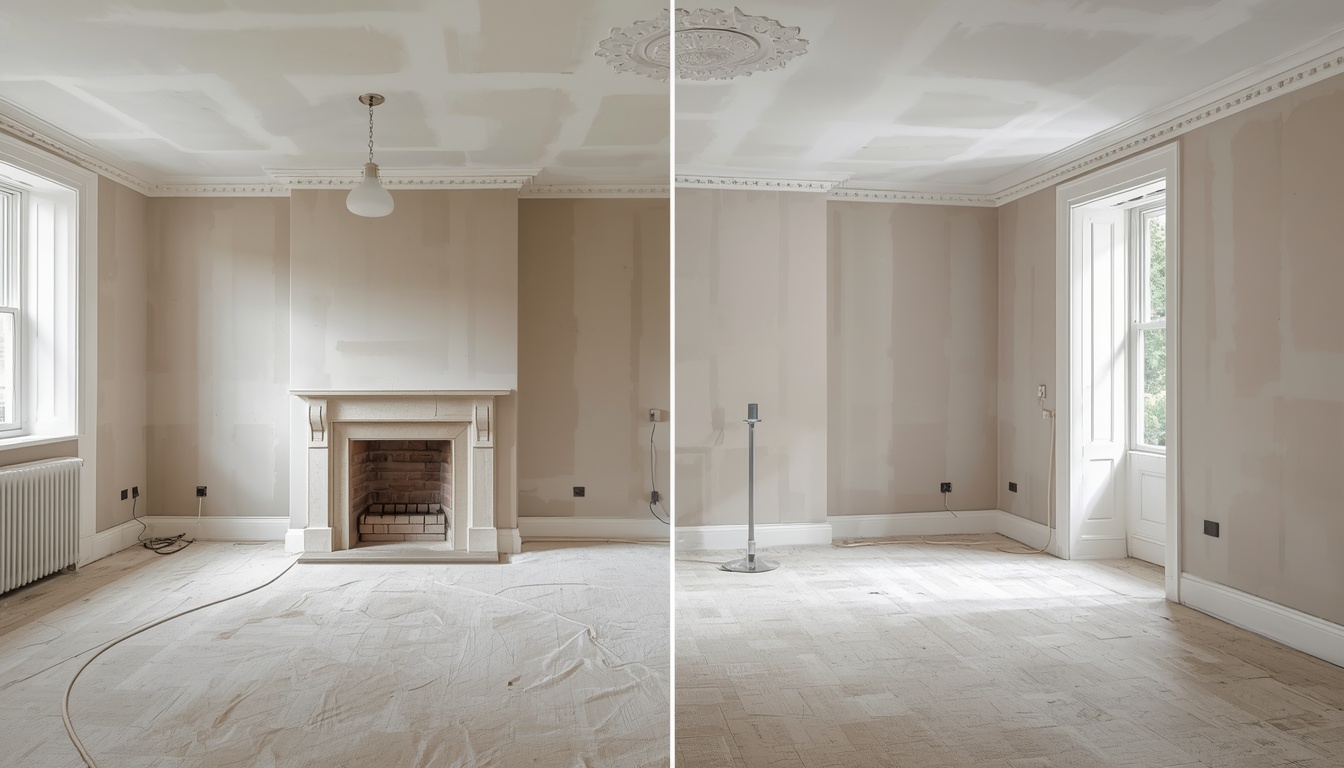 Refurbishment Drylining project in Chelmsford